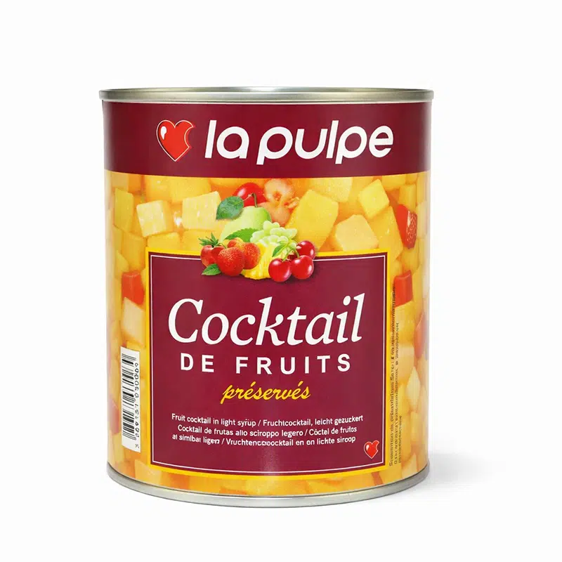 Cocktail de fruits préservés en boite 4/4 – Image 2
