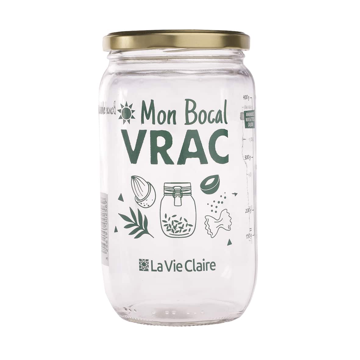 Bocal verre 850 ml – Image 2