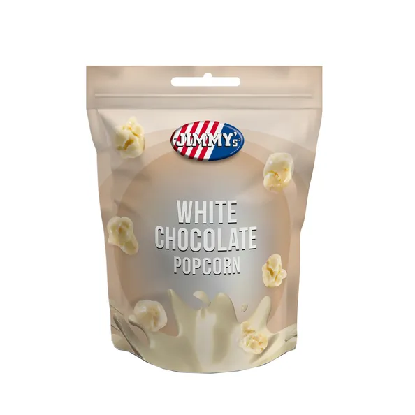 Jimmy’s bag chocolate white (12x 120gr) – Image 2