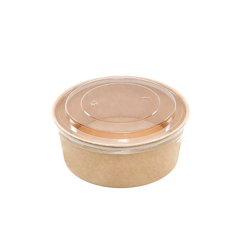 Bol salade carton + couvercle PET 500 ml par 25 – Image 2