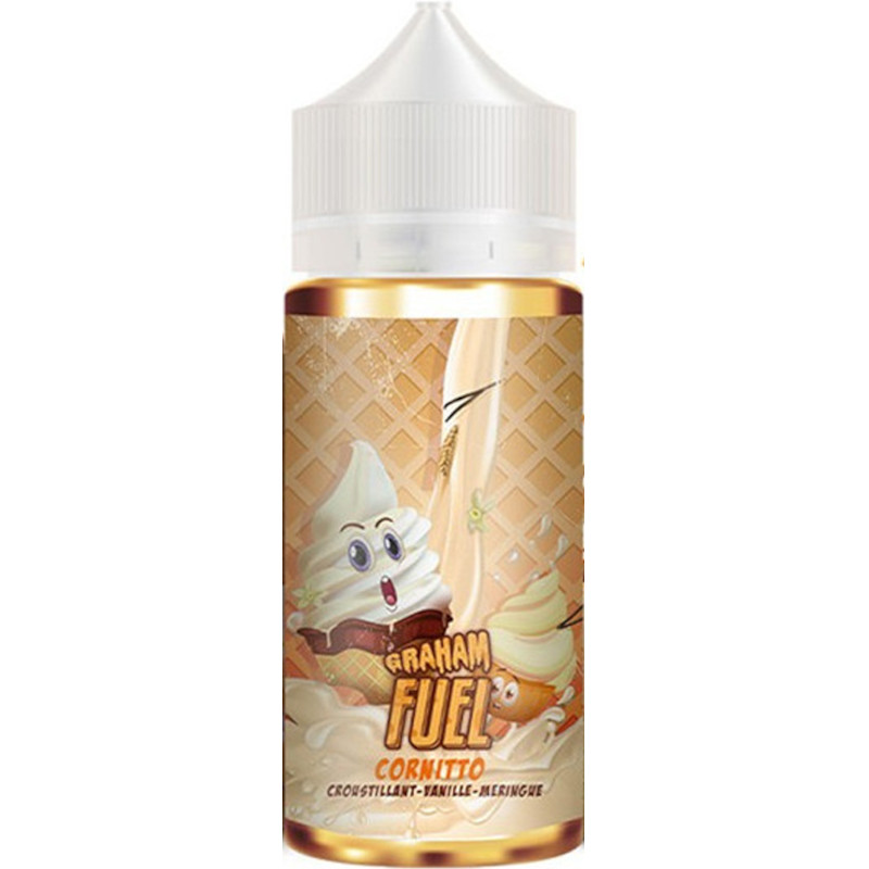 Cornitto | Graham Fuel | Biscuit cône – Crème Glacée Vanille – Caramel | 100 ml – Image 2