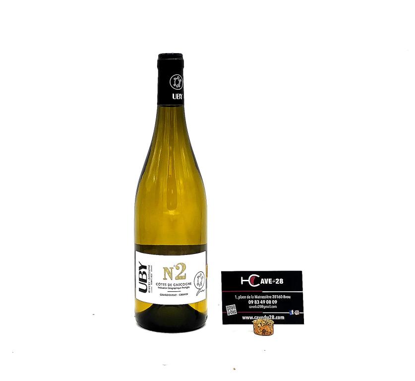 IGP Côtes de Gascogne – UBY N°2 – Chardonnay Chenin – Image 2