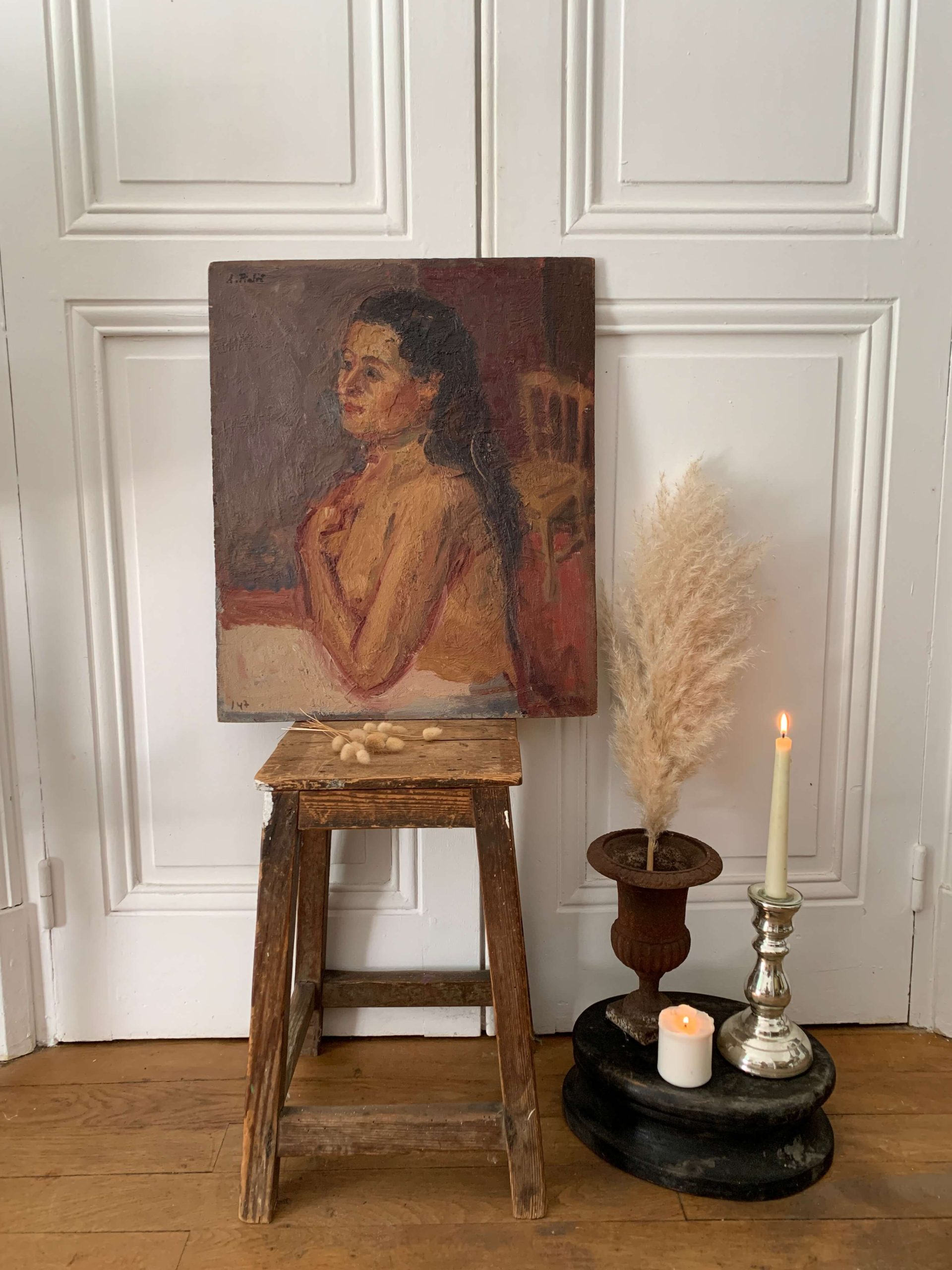 « Nu » ancien par Albert Pietri – Image 3