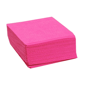Lavette ajourée rose 50 x 35 cm par 25 – Image 2