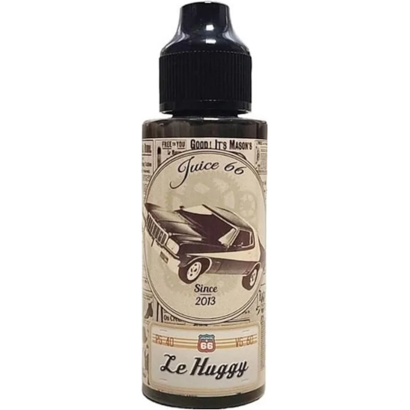 Le Huggy | Juice 66 | Poire – Caramel – Crème bavaroise | 100 ml – Image 2