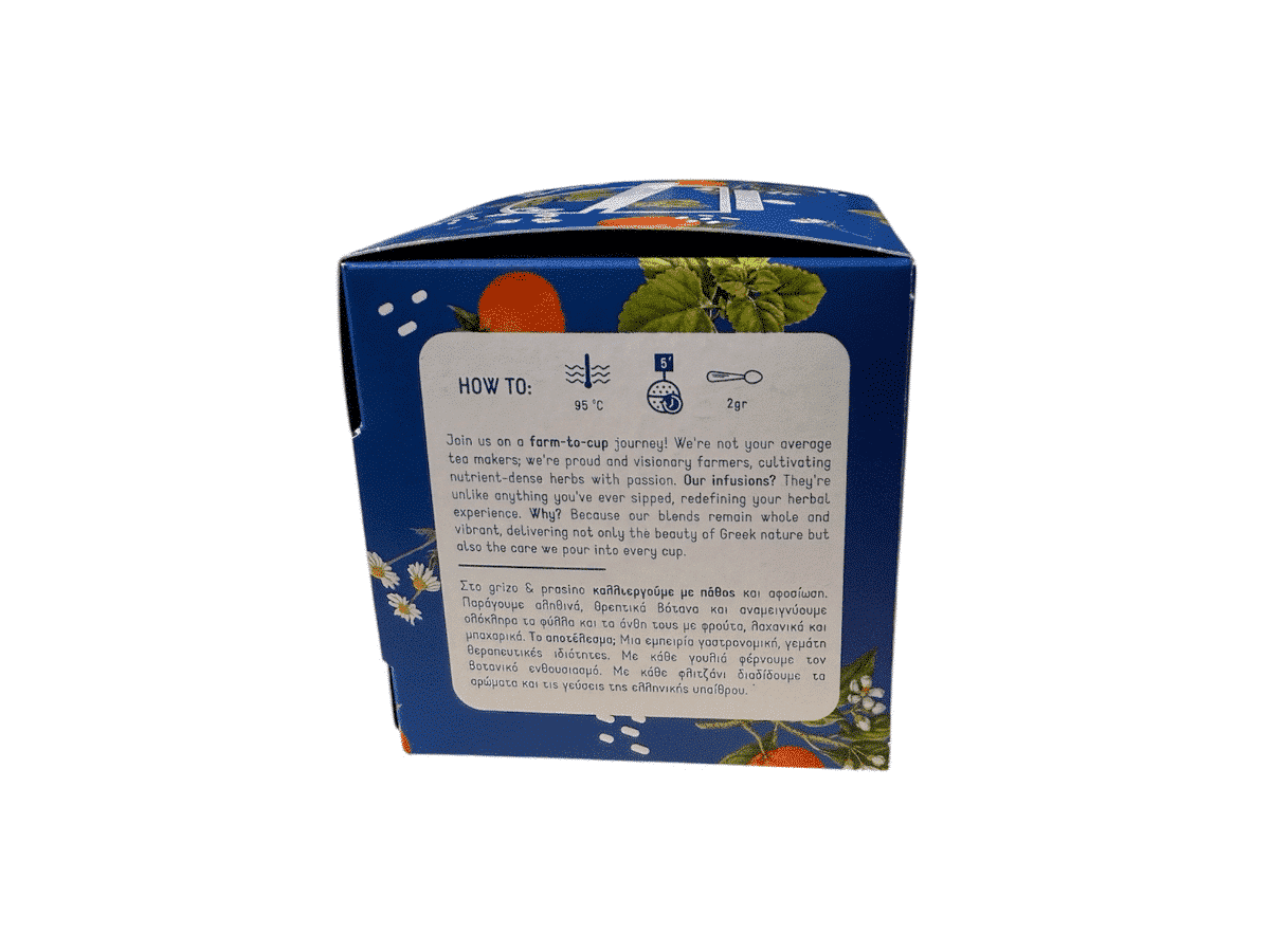 Tisane bio – camomille, mélisse et mandarine | 30 g – Image 4