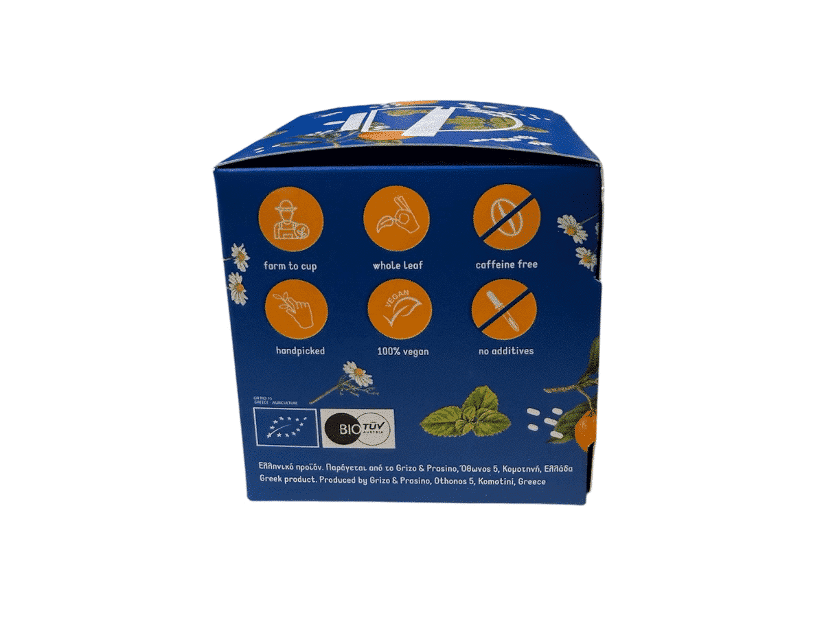 Tisane bio – camomille, mélisse et mandarine | 30 g – Image 5